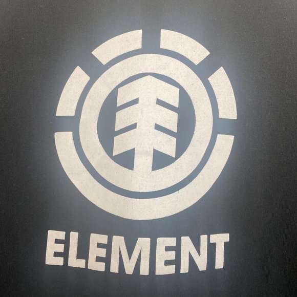 Element Logo Hoodie Black Size Medium - Picture 4 of 7